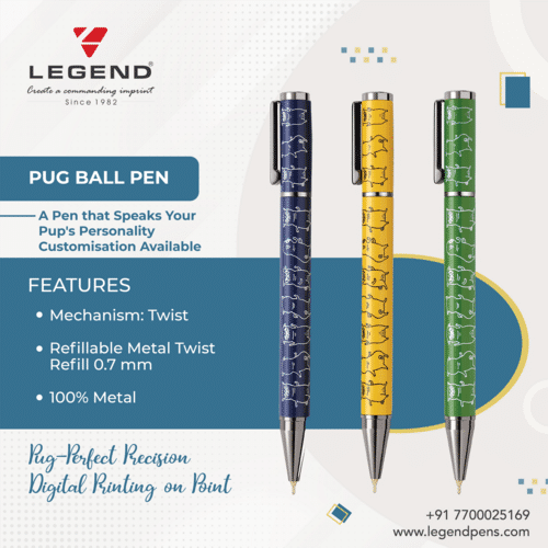 Multicolour Pug Pen