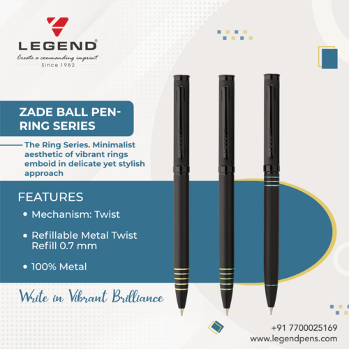 Zade Ring Ball Pen