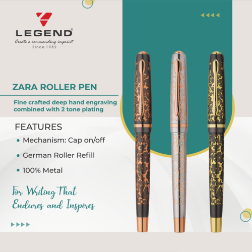 Zara Ball Pen - Body Material: Metal