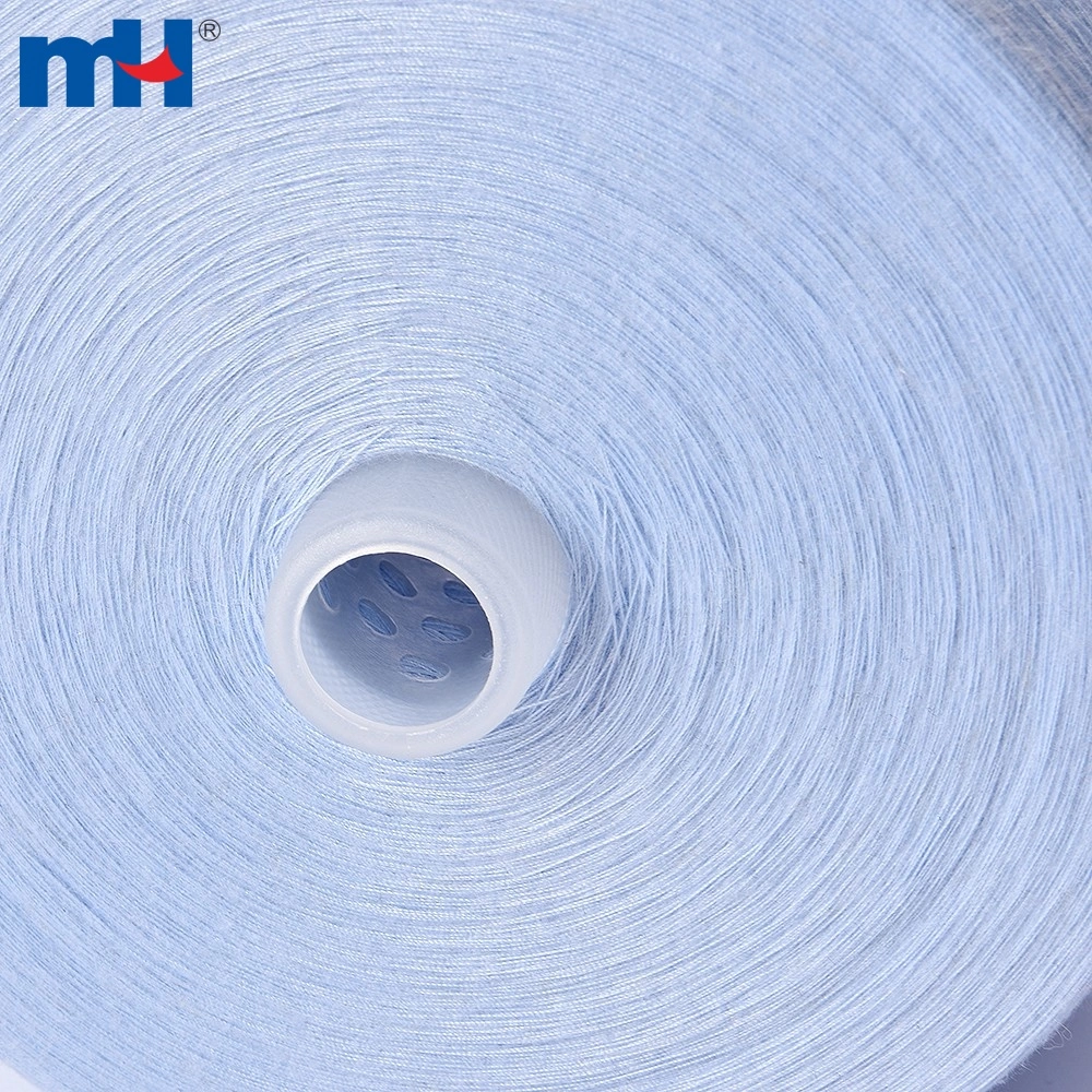 Dyed Polyester Spun Yarn 40S/2 1.667KG Wholesale Raw Material 100% Dyeing Polyester Sewing Yarn