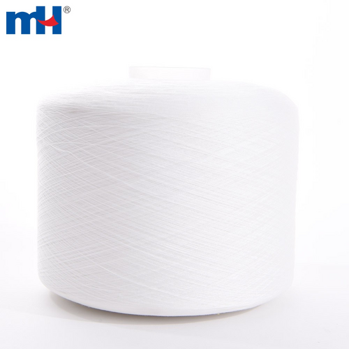 Polyester Yarn 40S/2 1.667kg Raw White Spun 100% Polyester Sewing Yarn Factory Wholesale