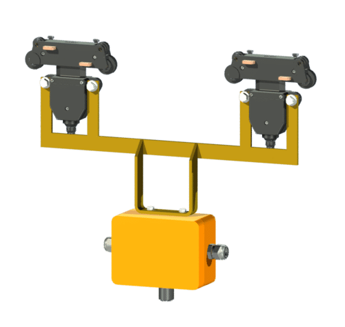 SAFE DUCT MINI DOUBLE CURRENT COLLECTOR (2SDM-CCA4x40)