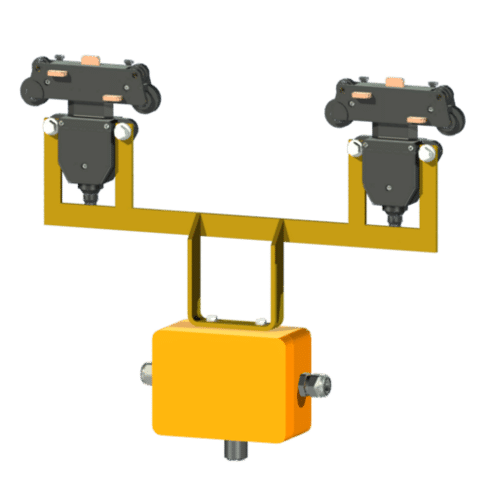 SAFE DUCT MINI DOUBLE CURRENT COLLECTOR (2SDM-CCA5x40)