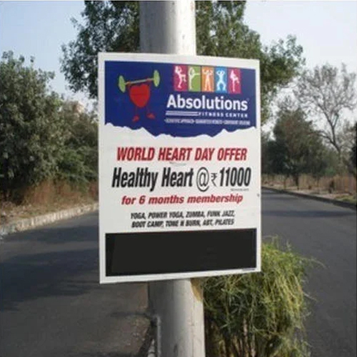 Pole Kiosk Advertising Service