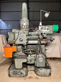 Demm Si 8/750 Gear Shaper Machine - Max. Gear Diameter 750 Mm, Max. Stroke Length 150 Mm, 42-240 Strokes/min | Complete With Spare Guides, Cams, Fixtures