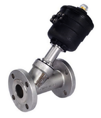 2 WAY FLANGED END ANGLE SEAT VALVES