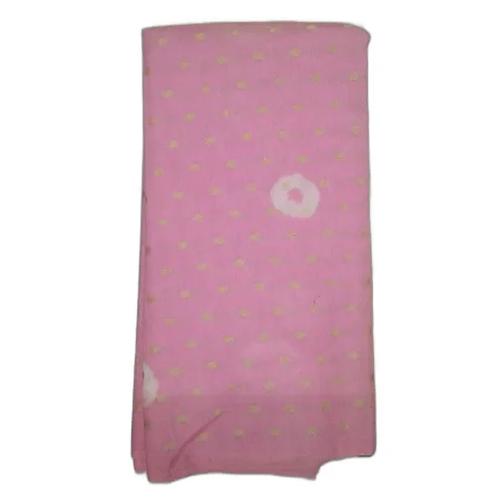 Pink Cotton Silk Fabric