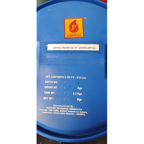 4T-20W50 Jupitol Engine Oil