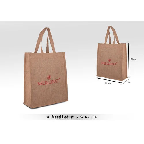 Needledust Promotional Jute Carry Bag