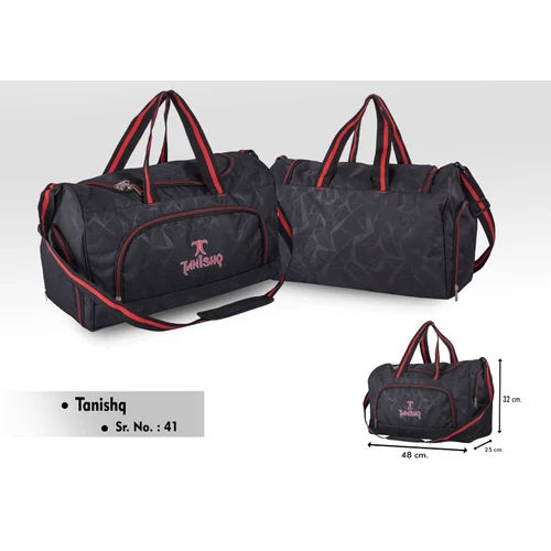 Black Tanishq Promotinal Travel Bag