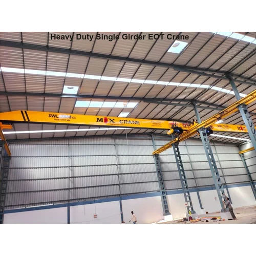 Heavy Duty Single Girder Eot Crane Crane Traveling Speed: 8 M/Min M/M