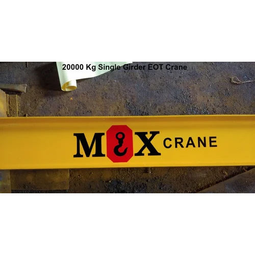 2000 Kg Single Girder EOT Crane