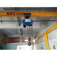 Material Handling Single Girder EOT Crane