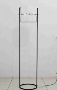 Affordable Floor Lamp in Iron with white fabric shade for interior decorations