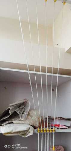 Ceiling mounted pulley type cloth drying hangers in Thellaru Chennai