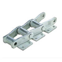 Ss Bucket Elevator Chain - Stainless Steel, 36mm Roller Diameter, Polished Finish, Custom Hole Shape , Application In Agriculture & Sports Fields