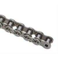 Industrial Roller Chain - Stainless Steel, Various Sizes, Matte Black | Hot Dipped Galvanized, Round Hole Shape, Durable For Agricultural Equipment
