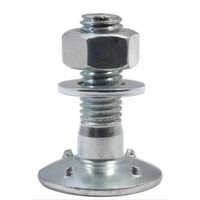 Industrial Elevator Bucket Bolts - Carbon Steel, Various Sizes, Black | High Tensile Strength, Plated For Industrial Use, Fitting Elevators