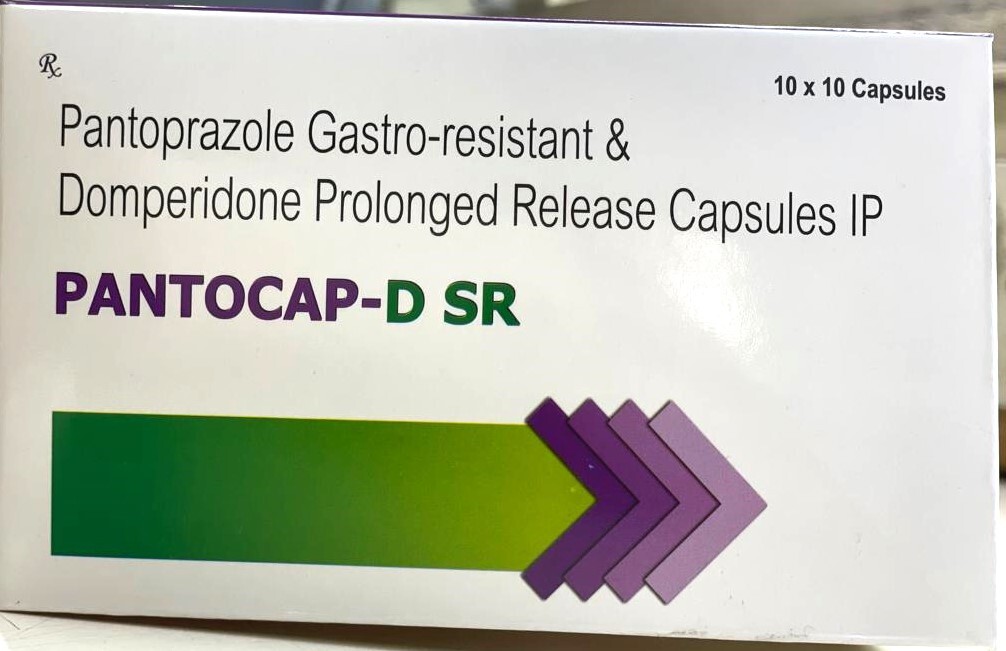 Pantoprazole Gastro resistant and Domperidone Prolonged Release Capsules IP
