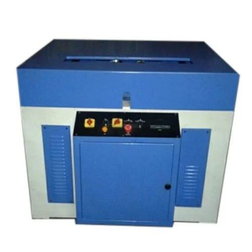 Blue Notebook Edge Squaring Machine