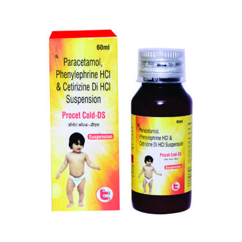 Paracetamol Phenylephrine Hcl And Cetrizine Di Hcl Suspension General Medicines