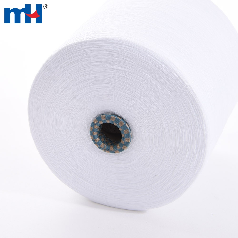 100% Spun Polyester Yarn 40S/2 Paper Cone Polyester Yarn Filament Yarn