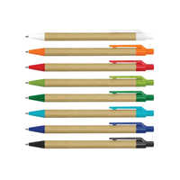 Promotional Eco Friendly Pen - Recycled Paper, 5 Inch, Blue Color, 12 Pcs Per Box, Ideal For Corporate Gifting And Sustainable Office Use