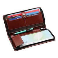 Promotional Cheque Book Holder - Durable Mix Material, Multi-size Compatibility, Vibrant Color Mix, Lightweight & Easy To Carry