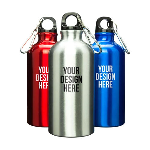 Multicolored 750Ml Aluminium Water Bottle