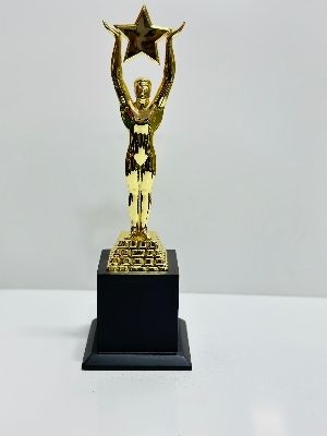 Round Brass Rising Star Award