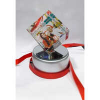 Various Colors Crystal Cube Trophy