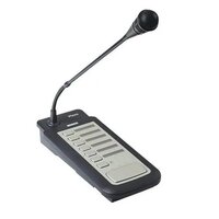 Bosch Lbb 1946-00 Plena Six-zone Call Station - Color: Charcoal With Silver