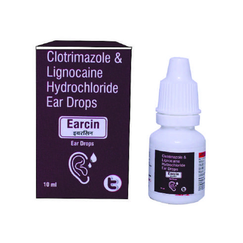 Clotromazole and Lignocaine Hydrochloride Ear Drops