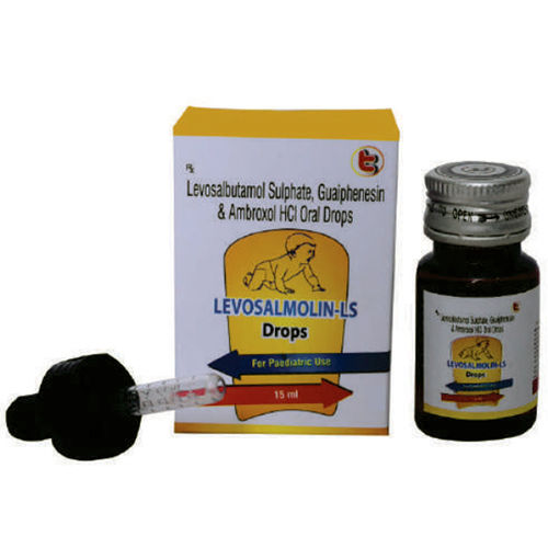 Levosalbutamol Suphate Guaiphenesion And Ambroxol Hcl Oral Drops General Medicines