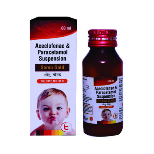 Aceclofenac and Paracetamol Suspension