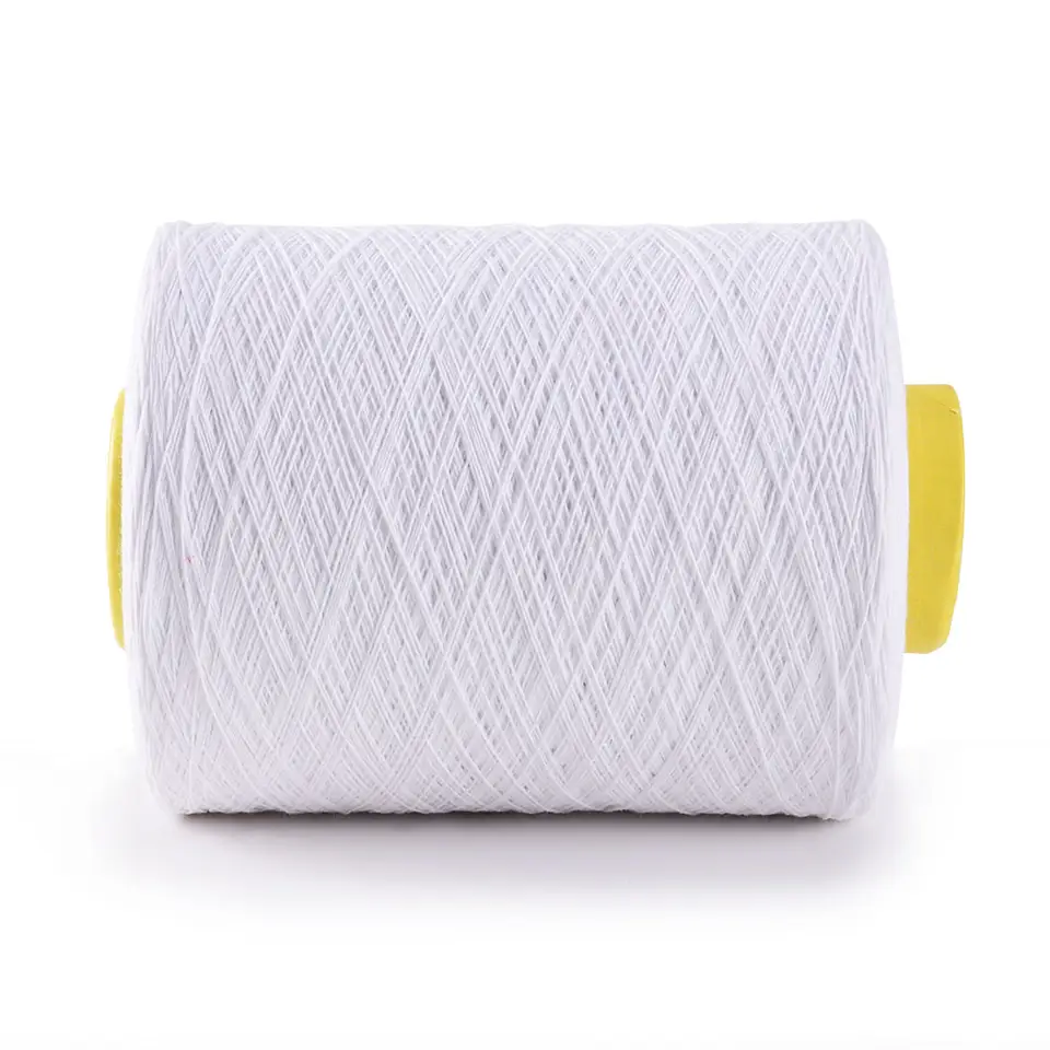 100% Recycled Cotton Yarn 6s/1 Raw White Recycled Yarn 100% Cotton Yarn for Sewing and Weaving