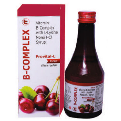 Vitamin B-Complex With L-Lysine Mono Hcl Syrup General Medicines