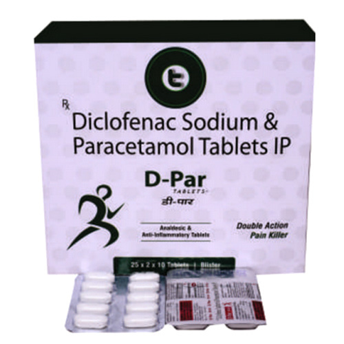 Diclofenac Sodium And Paracetamol Tablets IP