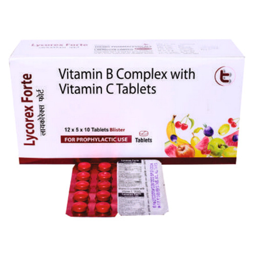 Vitamin B Complex With Vitamin C Tablets