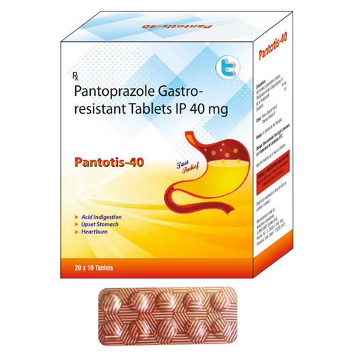 Pantoprazole Gastroresistant Tablets Ip 40 Mg General Medicines