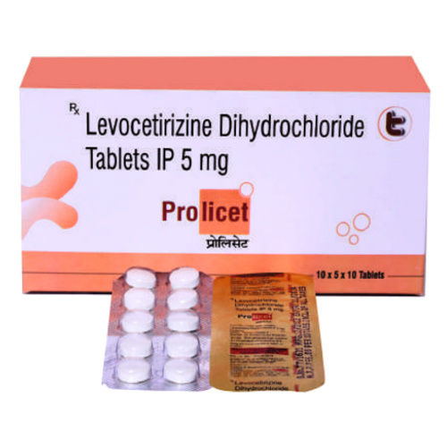 Levocetirizine Dihydrochloride Tablets IP 5 mg