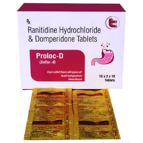 Ranitidine Hydrochloride And Domperidone Tablets General Medicines