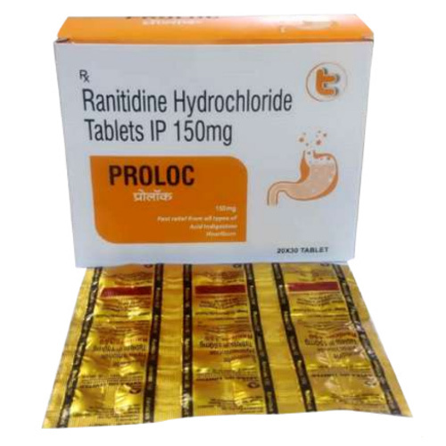 Ranitidine Hydrochloride Tablets IP 150mg