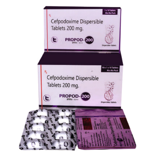 Cefpodoxime Dispersible Tablets 200 mg