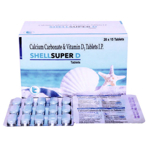 Calcium Carbonate And Vitamin D Tablets IP