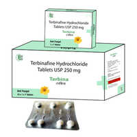Terbinafine Hydrochloride  Tablets USP 250 mg