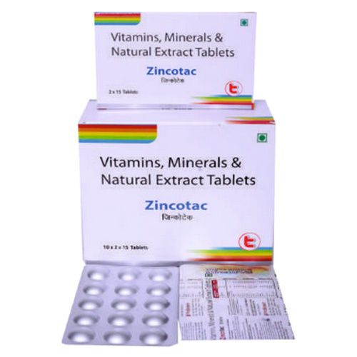 Vitamins Minerals And Natural Extract Tablets General Medicines