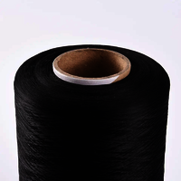 Nylon Drawn Textured Yarn Textile Yarn 70D/24F Black Drawn Nylon Textured Yarn Wholesale Factory