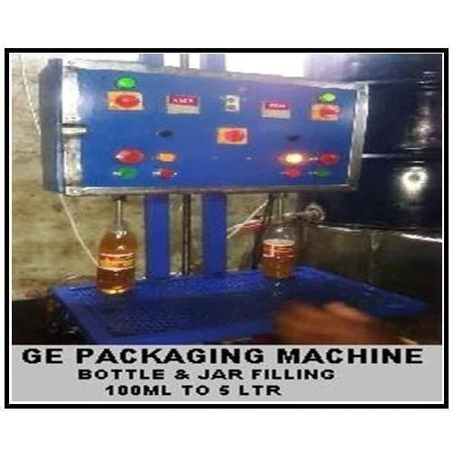 Semi-Automatic Bottle And Jar Filling Machine