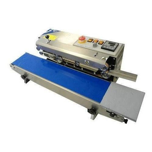 Horizontal Continuous Band Sealer Machine Application: Industrial